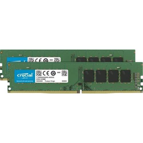 【新発売】 / SRx8 / CL17 / 8GB×2枚 PC4-19200(DDR4-2400) デスクトップPC用メモリ Crucial(Micron製) 288pin CT2K8G4DFS824A / / メモリー