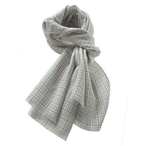 特価ブランド イタリア製 ブランド ストール エバーグレイス Grays エバーグレイス Ever メンズ ベージュ チェック リネン おしゃれ 財布 帽子 ファッション小物 Meorboston Org