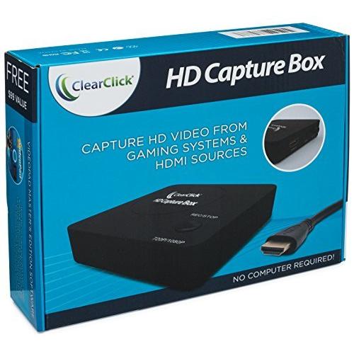 ClearClick HDキャプチャボックス - ゲームデバイスとHDMIソースから 