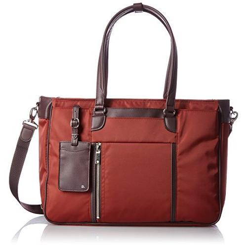 エースジーン ビジネスバッグ ビジネスバッグ ビエナ 13インチ対応 2気室 2気室 レディース 2way トートバッグ レッド A B01ly11vrk Yuyu晴々