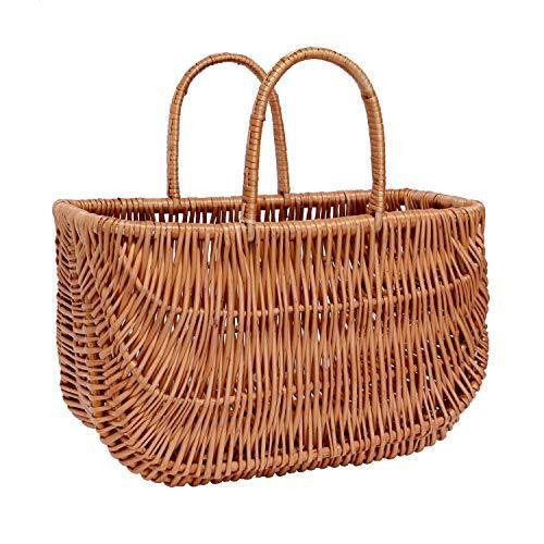 品質一番の 柳 ラトビアのかご かごバッグ 収納かご 手さげバスケット 手作り リガ L かご バスケット Www Gatorheatandair Com