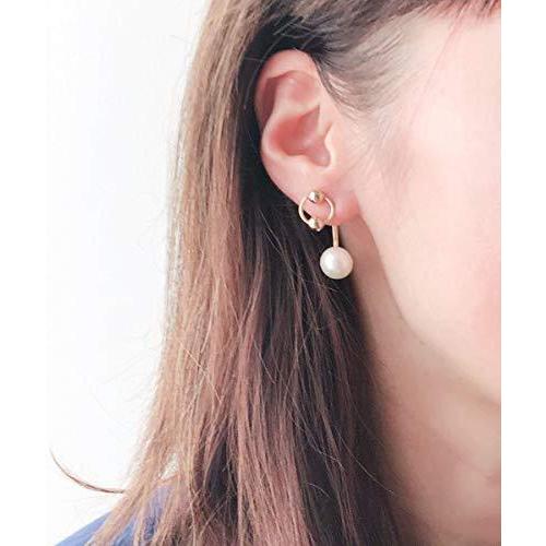 セール 60 Off 片耳用 メタルボールと大粒パールバックキャッチ ピアス Paris Junco 11s ジュンコパリ 無料オーダー Healkit In