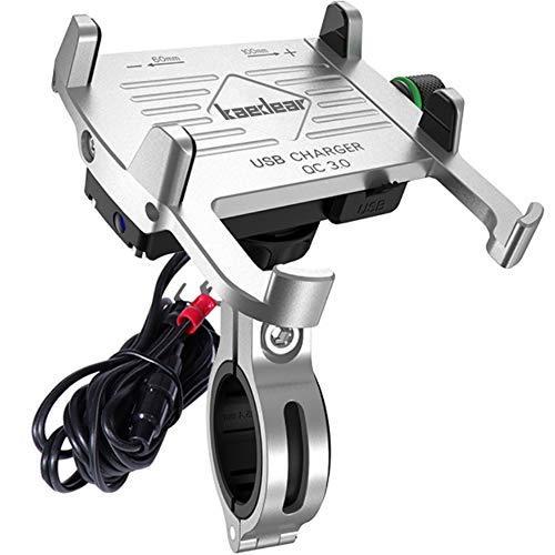 偉大な Kaedear カエディア アルミホールド改 バイク スマホ ホルダー 充電 Usb 電源 携帯 防水 アルミ 合金 金属 製 最適な価格 Turningheadskennel Com
