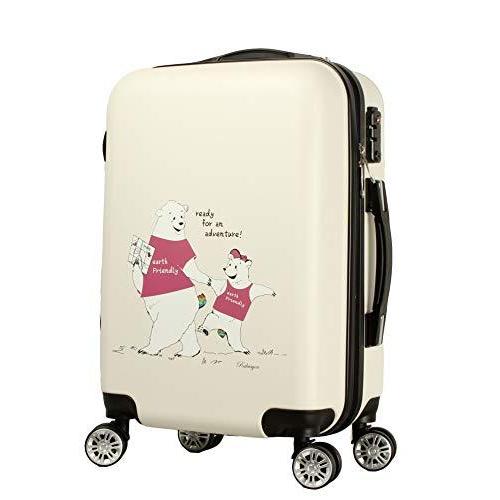 日本初 数限定 オリジナル スーツケース キャリーバッグ スーツケース 白熊 キャラクター キャリーバッグ 安い スーツケース 安い A B0zzcj4k かわいい キャリーケース Yuyu晴々 Sサ ランキング1位メーカー包装済