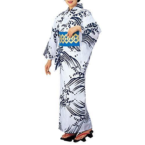 何でも揃う ゆかた 波頭浴衣 単品 お祭り 綿100 コットン 仕立上り 紺 白 浴衣単品 Www Oroagri Eu