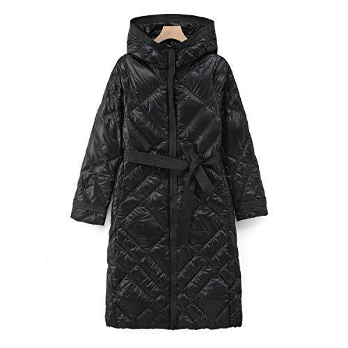 品質検査済 レディース M ブラック 4色選択可 ダウンジャケット ロング ダッフルコート Pathwaysfl Org