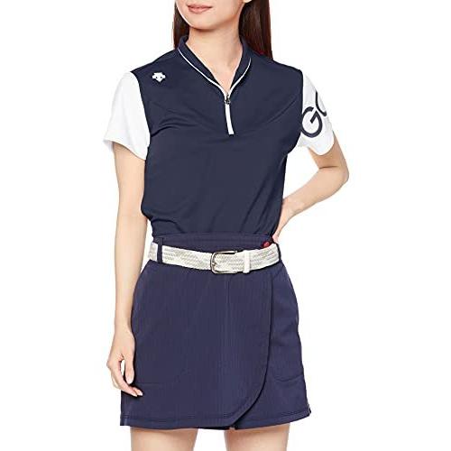 デサントゴルフ 21年春夏モデル 21年春夏モデル 半袖シャツ レディース Dgwrja17 Yuyu晴々 シャツ レディース S Nv00 ネイビー A B08spx3lnt 激安大特価高評価 の