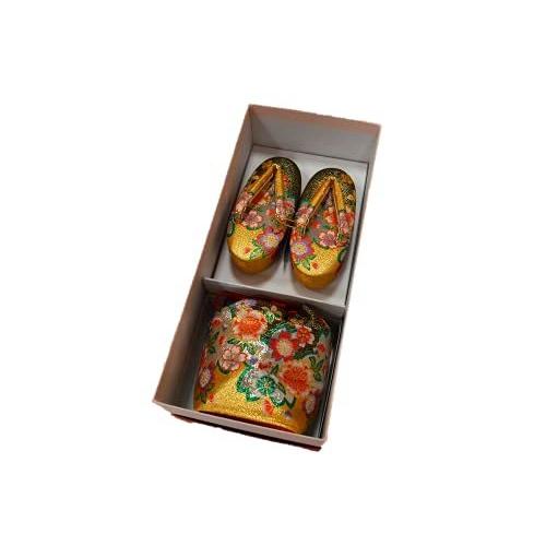 冬バーゲン 特別送料無料 豊崎 小さいお子様用 女の子 七五三 巾着 草履セット 日本製 Sサイズ ３歳用 金黒 桜 Kintyakuset 049 キッズ ジュニアシューズ Tomartrust Org