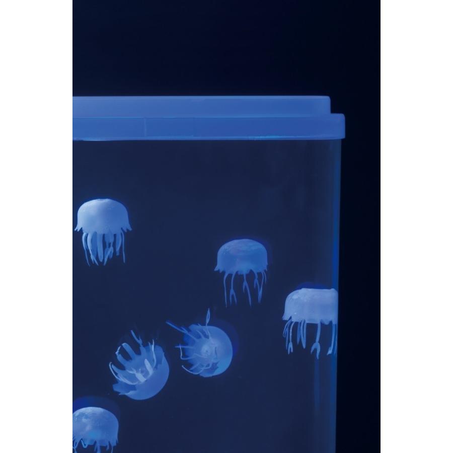 アクアリウム ミニクラゲ スクエアM 18158 シリコン製 インテリア オブジェ 癒し イシグロ hvj180618158悠々本舗