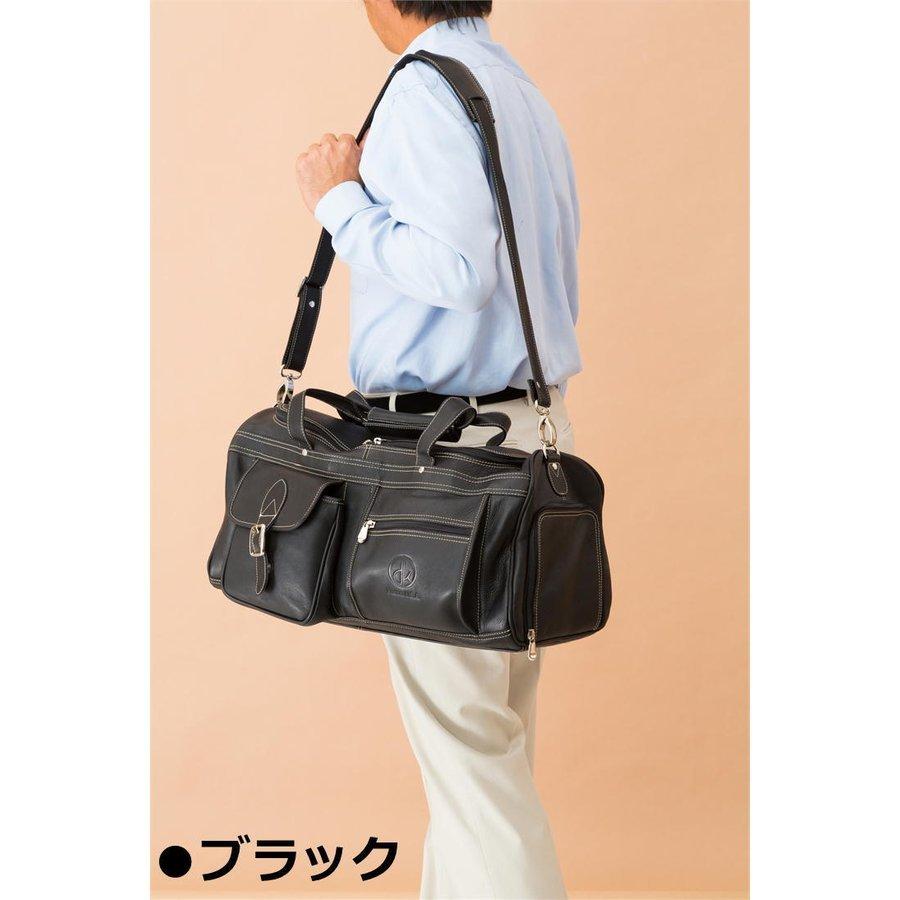 デビッドキング David King 2WAY レザー アドベンチャーボストンバッグ