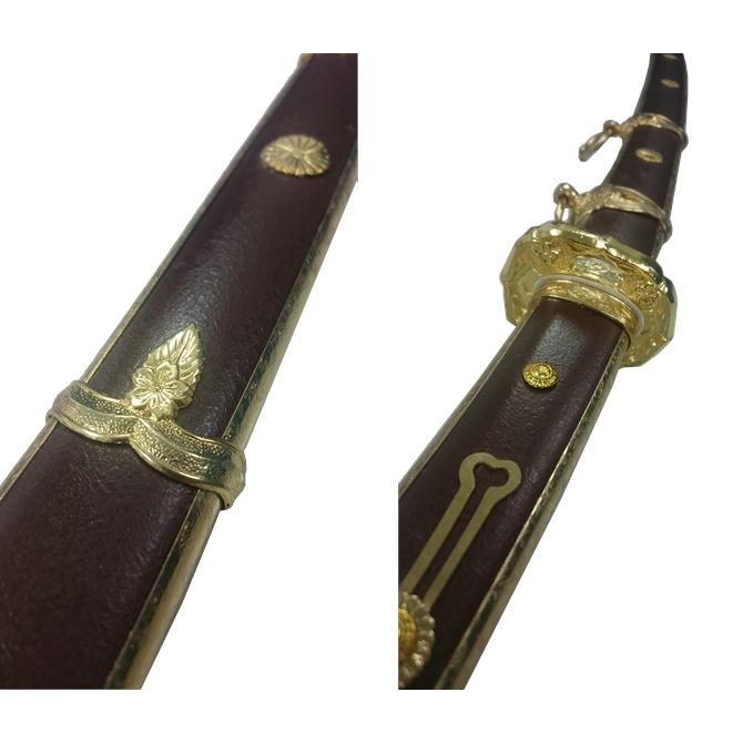 天皇下賜刀 元帥刀 げんすいとう 美術刀 陣太刀掛台付き : 悠々