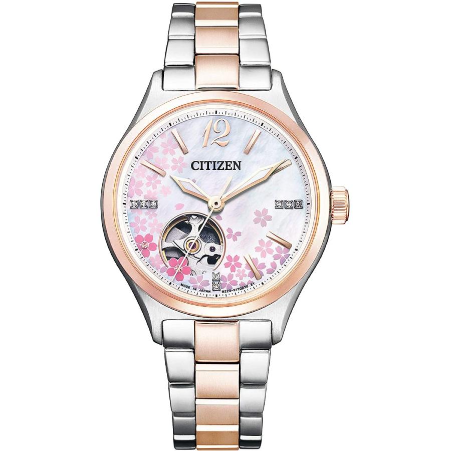 予約 腕時計 Citizen メカニカル マルチカラー レディース Pc1014 51d 1 500本限定 Sakura限定モデル レディス レディース腕時計 Albinofoundation Org