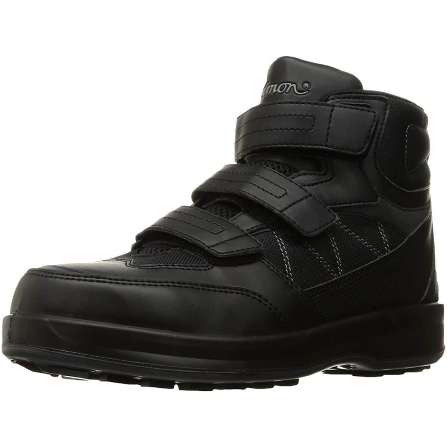 ビッグ割引 [シモン] 安全靴 JSAA規格 耐滑 耐油 メッシュ ハイカット 安全スニーカー SL28 黒 27 cm 3E その他作業靴、安全靴