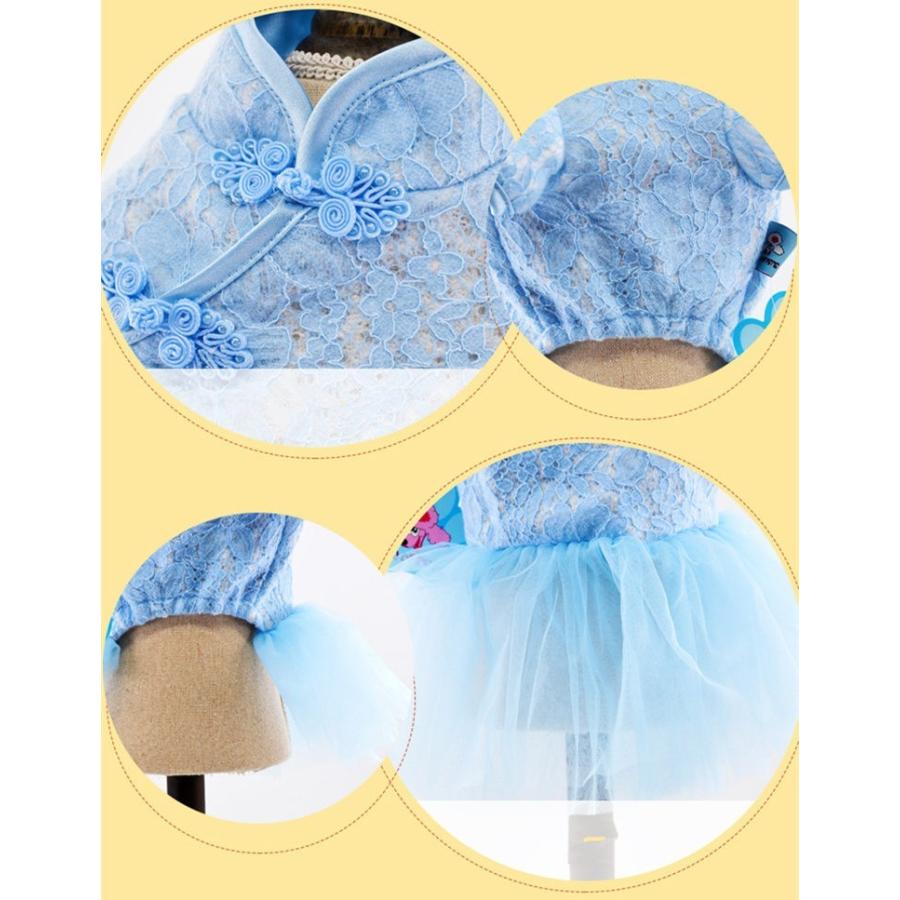 犬の服 おしゃれペット 犬洋服 チュールスカート ワンピース 夏 セレブ犬服 上品 復古調 レース柄 フリフリ Dg347 Yuyu Shop 通販 Yahoo ショッピング