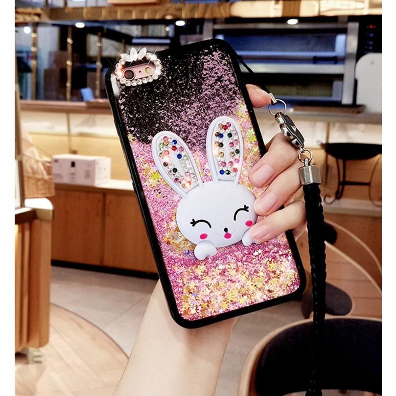 超目玉 12月 Iphone テゴ ストラップ付き ウサギ 流れる キラキラ ストーン 5 8インチ Apple カバー アイフォンx ケース X Iphone ケース Xs Iphone用ケース スタイル A Www We Job Com