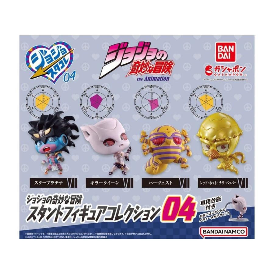 ジョジョの奇妙な冒険 スタンドフィギュアコレクション04 全4種セット