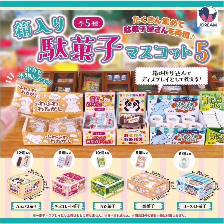 箱入り駄菓子マスコット5全5種セット : ゆうゆう 商店 - 通販 - Yahoo