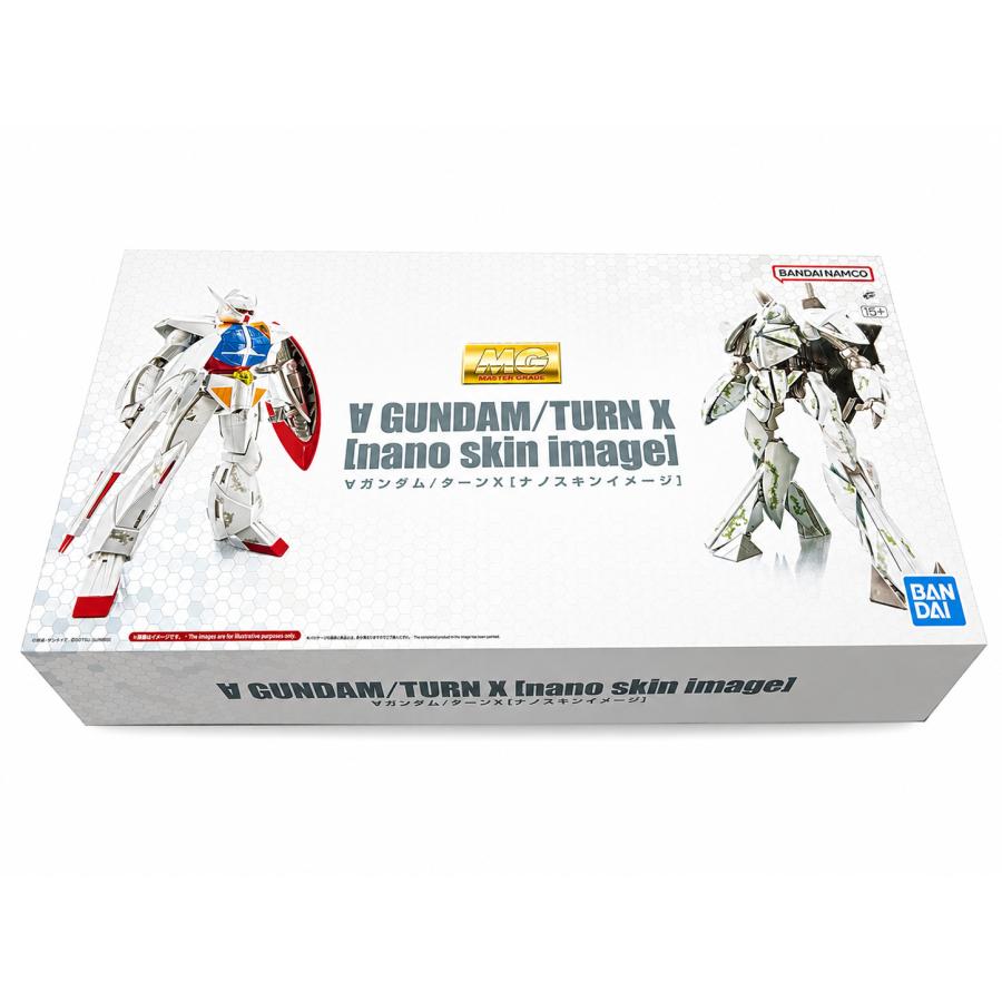 MG 1/100 ∀ガンダム／ターンX ナノスキンイメージ 2機セット 限定