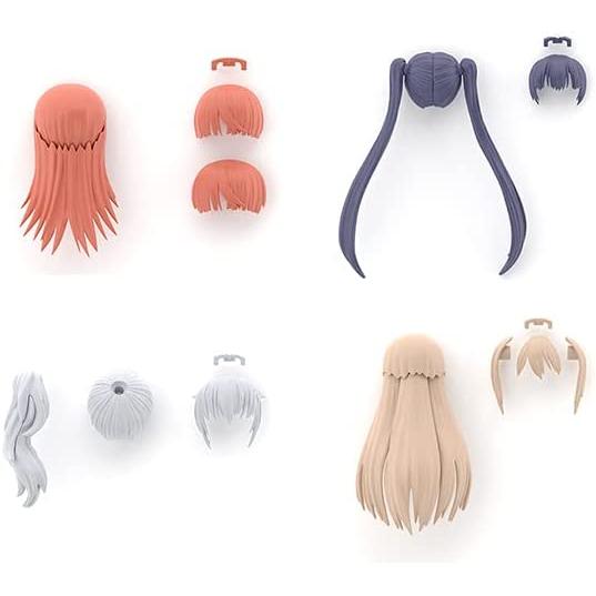 在庫品）30MS オプションヘアスタイルパーツVol.7 色分け済み
