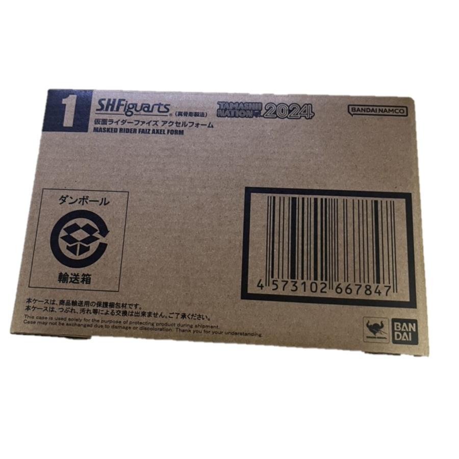 【輸送箱未開封】真骨彫 仮面ライダーファイズ アクセルフォーム S.H.Figuarts（真骨彫製法） 仮面ライダーファイズ アクセル
