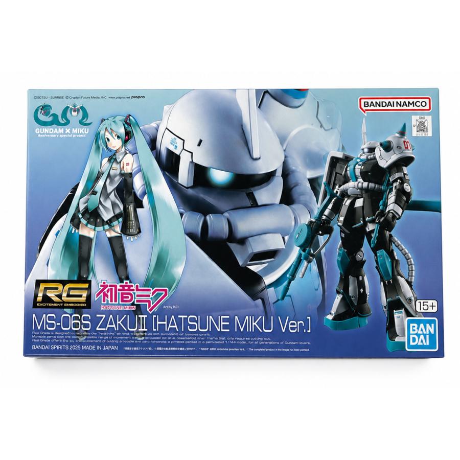 RG 1/144 MS-06S ザクII［初音ミクVer.］ : ゆうゆう 商店 - 通販