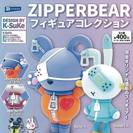 mr.children ガチャ　コンプ　レア レインボー ZIPPERBEAR フィギュア コレクション × 全4種セット