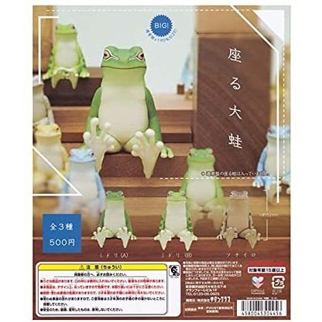在庫品 座る大蛙 全3種セット ゆうゆう 商店 通販 Yahoo ショッピング