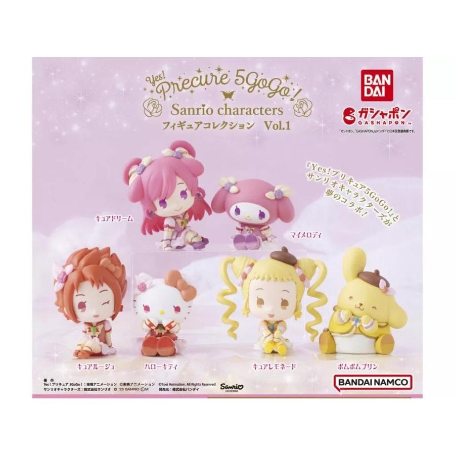 在庫品)Yes!プリキュア5GoGo!×サンリオキャラクターズ フィギュア