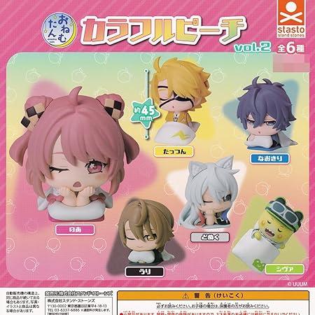 おねむたん カラフルピーチ vol.2 [全6種セット(フルコンプ)]スタンド