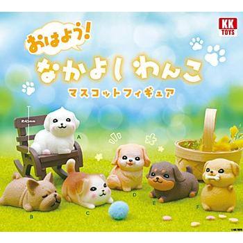 おはよう!なかよしわんこ マスコットフィギュア全6種セット : ゆうゆう