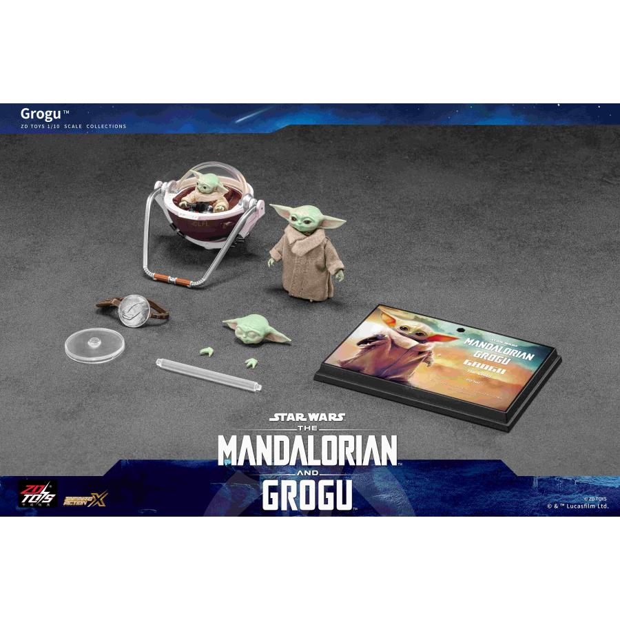 ZD TOYS スター・ウォーズ アクションフィギュア グローグー 7インチ