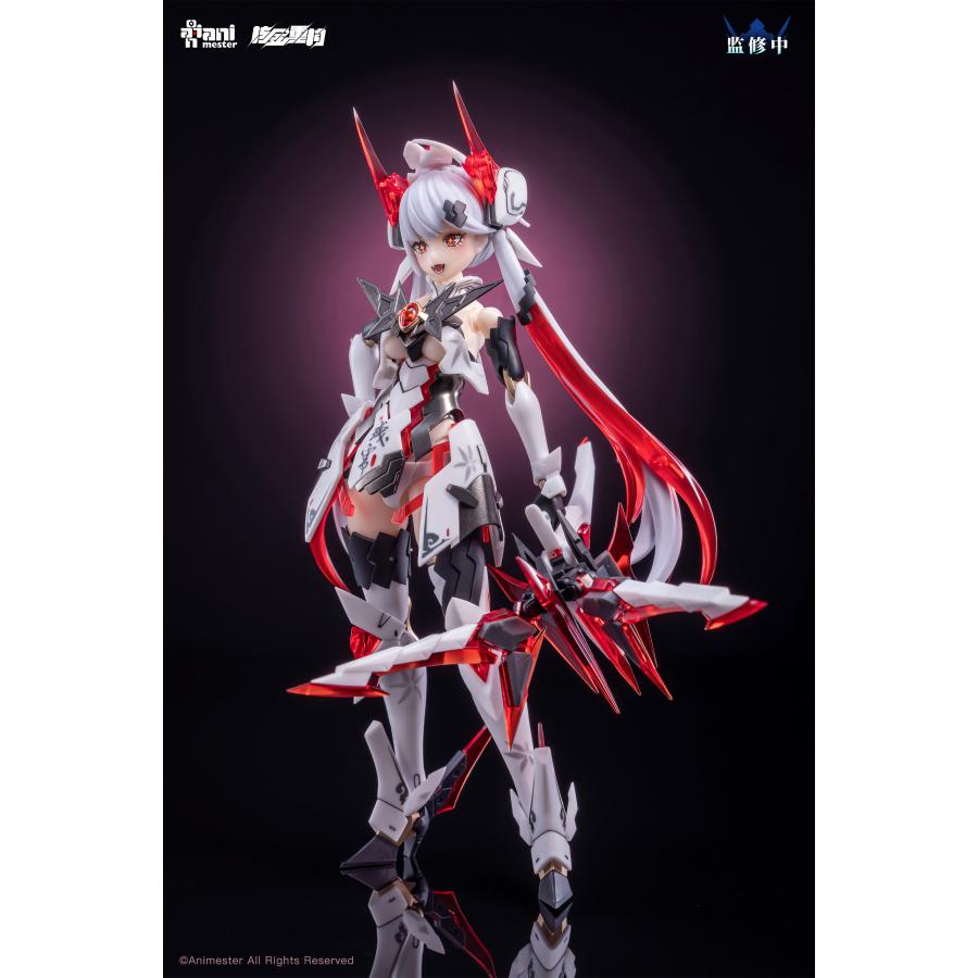 紫微星・白」1/12 ANIMESTER×NUCLEAR GOLD RECONSTRUCTION 紫微星・白 1/12スケール
