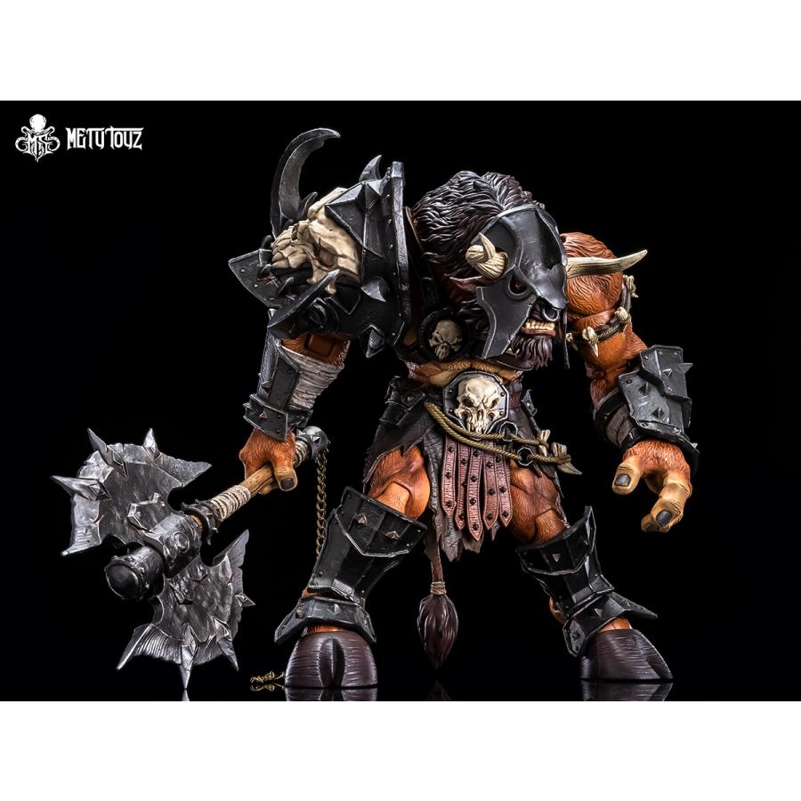 Mety toyz 冒険者の世界 Tauren Warrior 1/10スケール可動フィギュアの画像