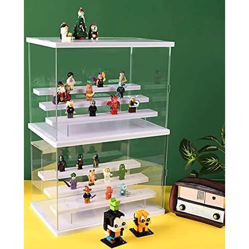 Duvinin フィギュアケース コレクションケース ディスプレイケース アクリル製 五段ステージ 白|yuyuyu|06