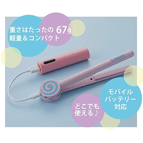 CANDY USB ヘアアイロン チェリーピンク｜yuyuyu｜05