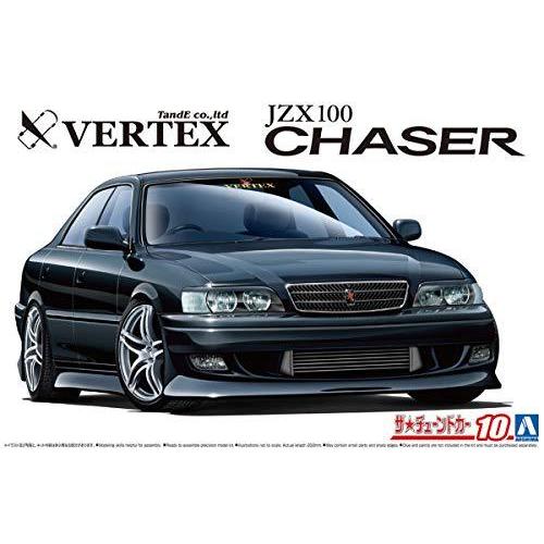 青島文化教材社 1/24 ザ・チューンドカーシリーズ No.10 トヨタ VERTEX JZX100 チェイサー ツアラーV 1998 プラモデル｜yuyuyu｜06