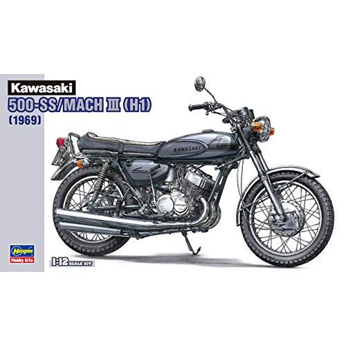 ハセガワ 1/12 バイクシリーズ カワサキ 500-SS MACHIII (Ｈ1) プラモデル BK10｜yuyuyu｜07