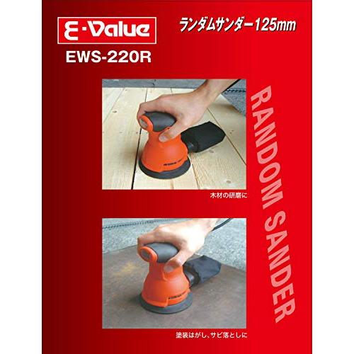 E-Value ランダムサンダー パッド径125mm EWS-220R｜yuyuyu｜05