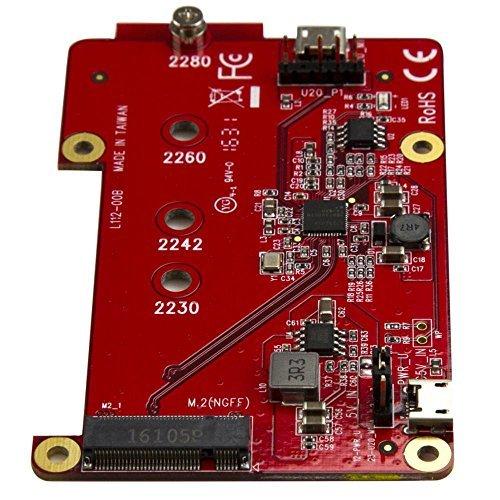 StarTech.com ラズベリーパイ/Raspberry Pi用USB - M.2 SATA変換基板 ラズパイ電子工作/開発ボード PIB2M21｜yuyuyu｜03