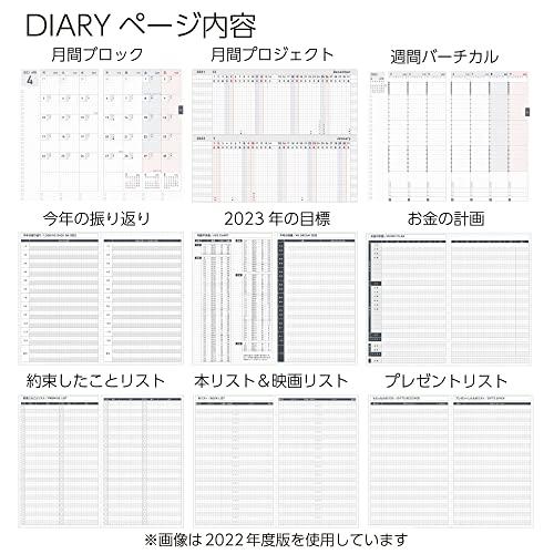 コクヨ ジブン手帳 Biz mini 2023 4月始まり Spring 手帳用リフィル A5 ニ-JBR-234｜yuyuyu｜06