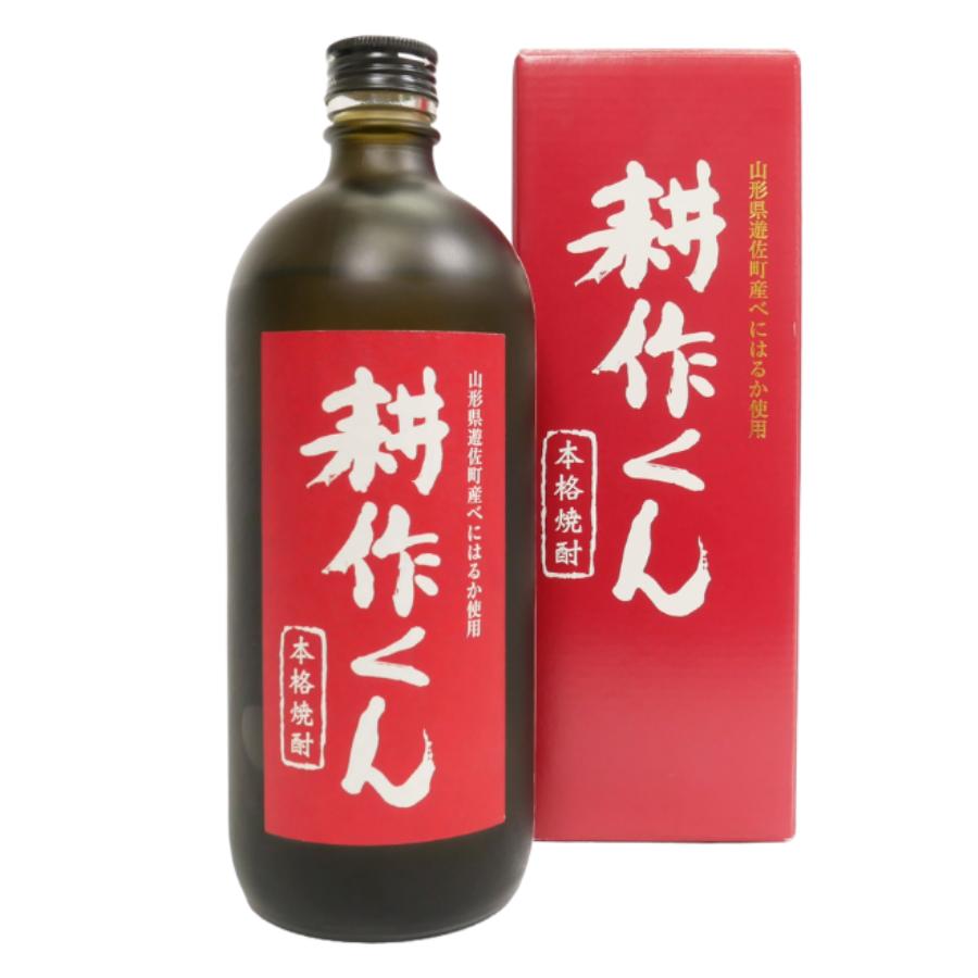 本格焼酎 耕作くん(カートン入) 芋 米 ギフト 晩酌 贈答用 遊佐の恵み
