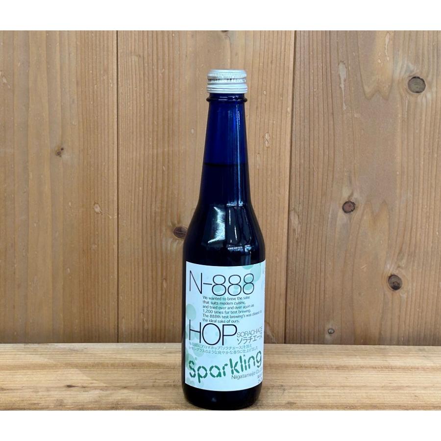新潟銘醸 長者盛 N888スパークリング ソラチエース 320ml : 新潟の地酒