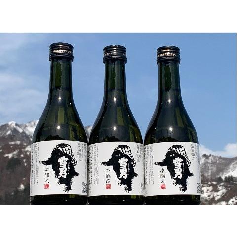 鶴齢（かくれい） 雪男 本醸造 300ml×3本 : 新潟の地酒 タカハシヤ