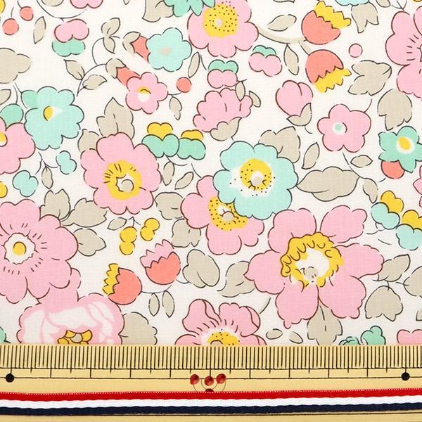 数量5から 生地 Liberty リバティタナローンプリント ベッツィ Xe ユザワヤ 通販 Paypayモール
