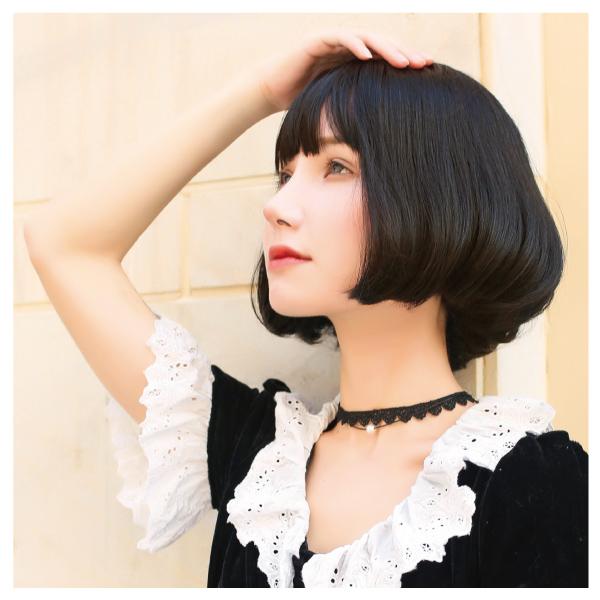 ウィッグ 『Tefure (テフリ) 大人ボブ ナチュラルブラック DW-3066R