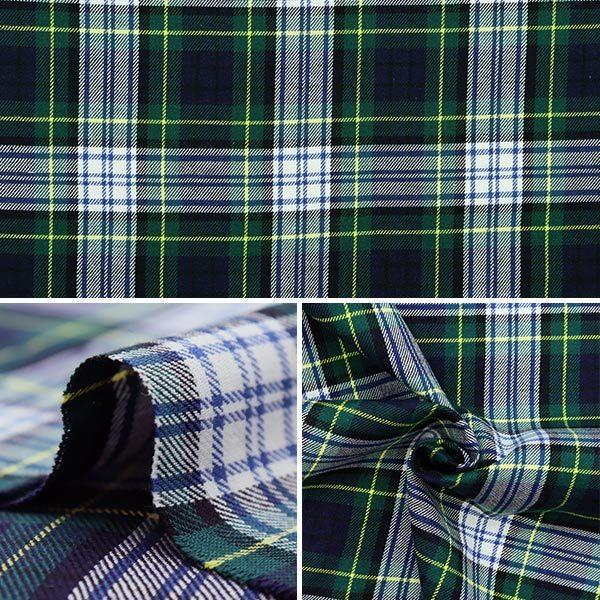 数量5から】 生地『ベーシックチェック タータンチェック