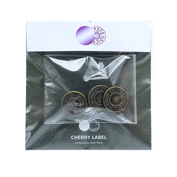 ボタン 『CHERRY LABEL プラスチックスナップ サンメタルスナップ 15mm 3個セット 1TKB番色』｜yuzawaya｜02