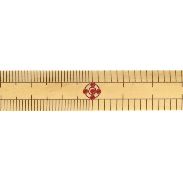ものさし 竹製ものさし 細巾 30cm 両目 Ka 近畿編針 ユザワヤ 通販 Paypayモール