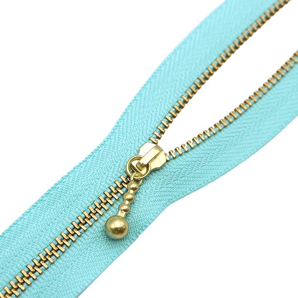 ファスナー 『玉付ゴールドファスナー 20cm 544番色 3MGC-20544』 YKK