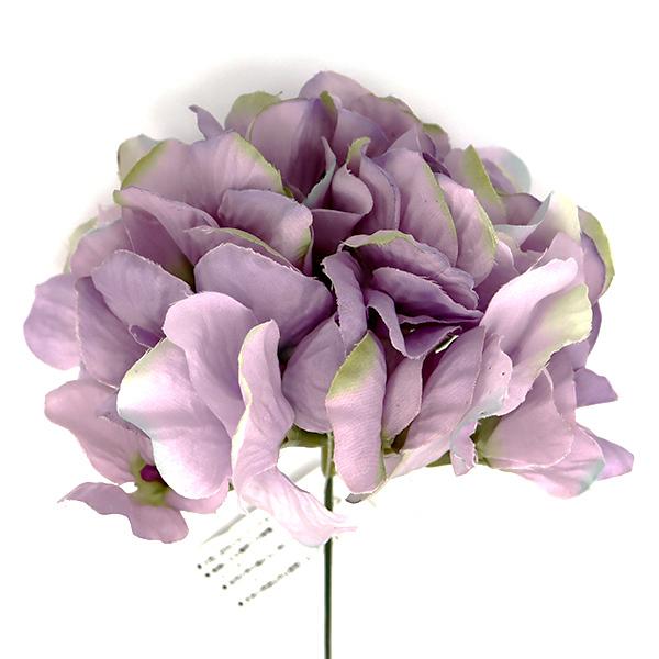 造花 シルクフラワー ハイドランジアピック 紫陽花 パープル Ve 4018 ユザワヤ 通販 Paypayモール